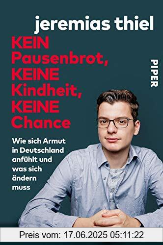 Binding : Broschiert, Edition : 1., Label : Piper Paperback, Publisher : Piper Paperback, medium : Broschiert, numberOfPages : 224, publicationDate : 2020-03-16, releaseDate : 2020-03-16, authors : Jeremias Thiel, ISBN : 349206177X