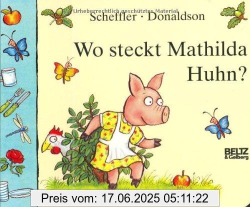 Binding : Pappbilderbuch, Edition : 6, Label : Beltz & Gelberg, Publisher : Beltz & Gelberg, medium : Sonstige Einbände, numberOfPages : 14, publicationDate : 2013-10-01, authors : Axel Scheffler, Julia Donaldson, translators : Anu Stohner, languages : german, ISBN : 3407792638