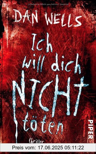 Binding : Taschenbuch, Label : Piper Taschenbuch, Publisher : Piper Taschenbuch, medium : Taschenbuch, numberOfPages : 448, publicationDate : 2012-03-01, authors : Dan Wells, translators : Jürgen Langowski, languages : german, ISBN : 3492273858