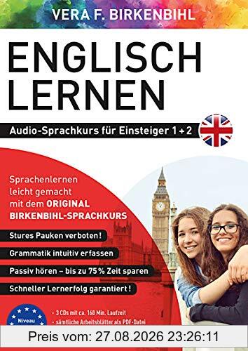 Englisch lernen für Einsteiger 1+2 (ORIGINAL BIRKENBIHL): Audio-Sprachkurs auf 3 CDs inkl. Download