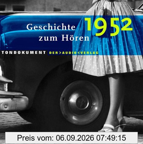Geschichte zum Hören: 1952, 3 Audio-CDs