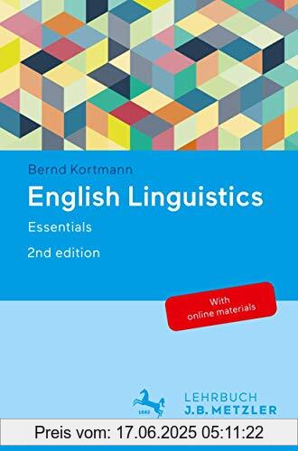 Brand : J.B. Metzler, Binding : Taschenbuch, Edition : 2nd revised, updated and enlarged ed. 2020, Label : J.B. Metzler, Publisher : J.B. Metzler, medium : Taschenbuch, numberOfPages : 314, publicationDate : 2020-10-29, authors : Bernd Kortmann, ISBN : 3476056775