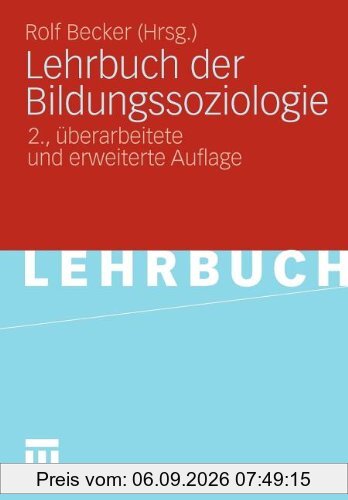 Lehrbuch Der Bildungssoziologie (German Edition)