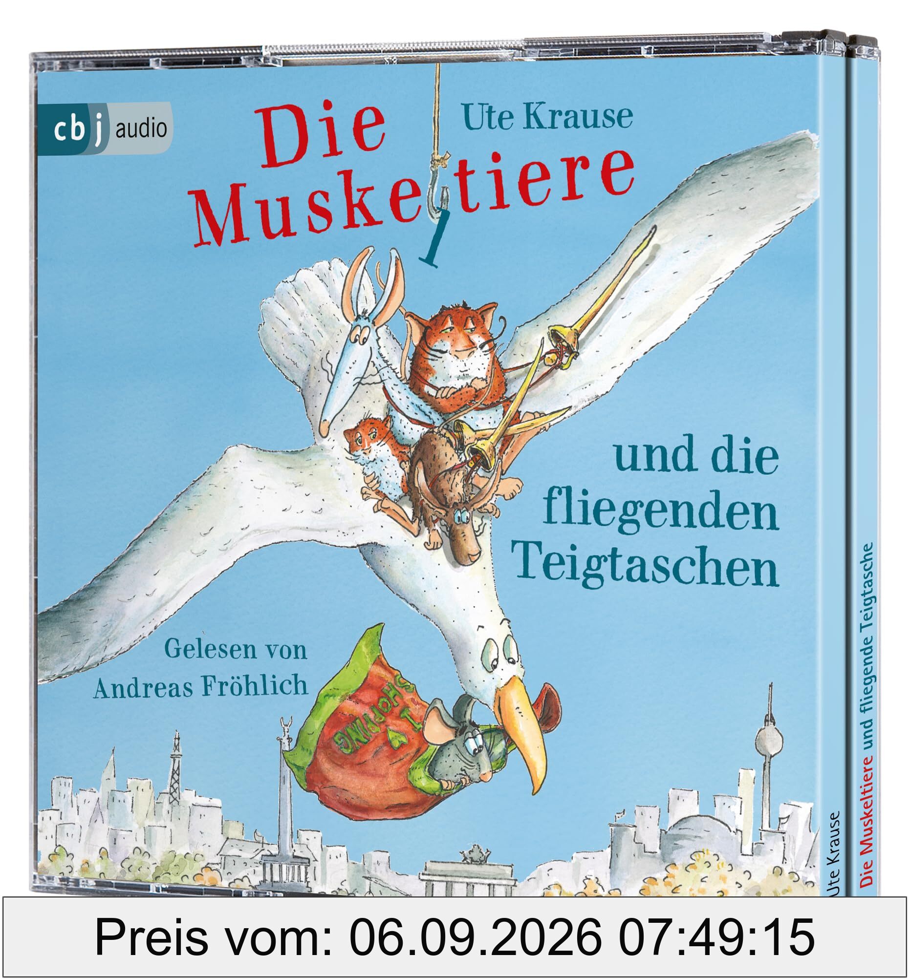Die Muskeltiere und die Fliegenden Teigtaschen: Die großen Abenteuer mit den Muskeltieren (Die Muskeltiere-Reihe: Die großen Abenteuer mit den Muskeltieren, Band 8)