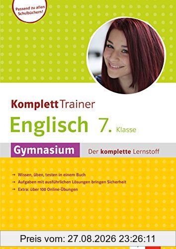 Klett Komplett Trainer Englisch 7. Klasse: Gymnasium - Der komplette Lernstoff