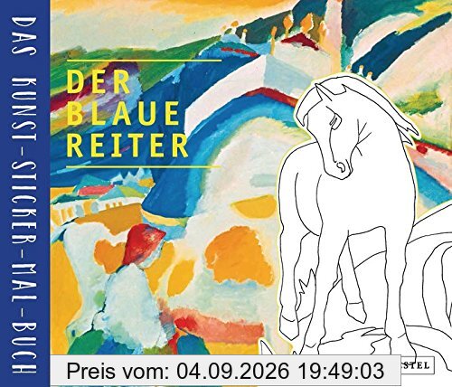 Der Blaue Reiter: Das Kunst-Sticker-Mal-Buch