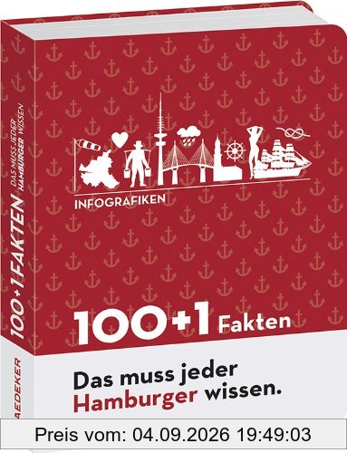 Baedeker 100 + 1 Fakten. Das muss jeder Hamburger wissen.
