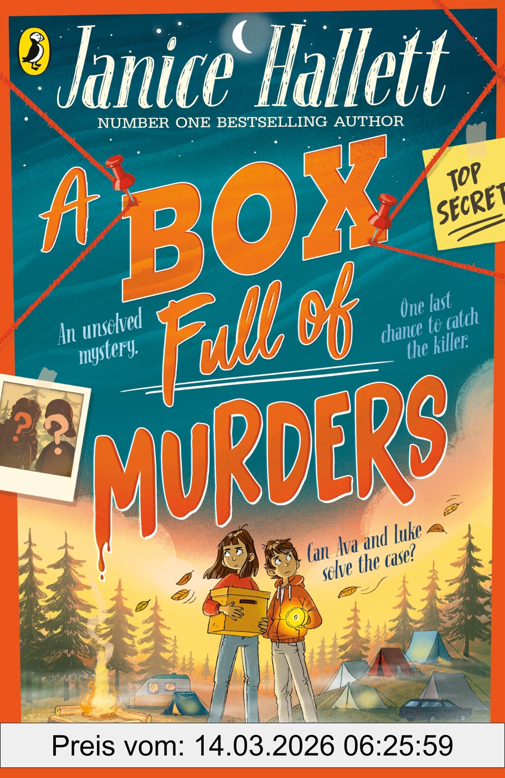 Janice Hallett A Box Full Of Murders, The Unmissable First Children's Mystery From The Bestselling Author Of The Appeal