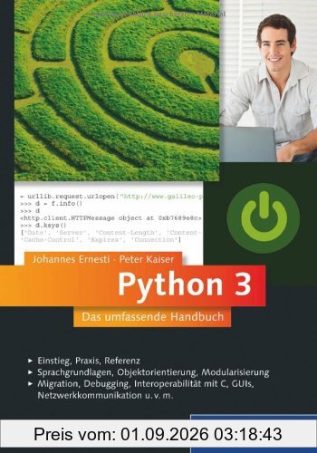Python 3: Das umfassende Handbuch (Galileo Computing)