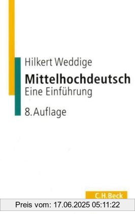 Binding : Taschenbuch, Edition : 8., durchgesehene Auflage, Label : C.H.Beck, Publisher : C.H.Beck, medium : Taschenbuch, numberOfPages : 210, publicationDate : 2010-04-07, authors : Hilkert Weddige, languages : german, ISBN : 3406457444