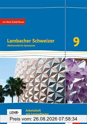 Lambacher Schweizer Mathematik 9. Ausgabe Schleswig-Holstein: Arbeitsheft mit Mediensammlung plus Lösungsheft Klasse 9 (Lambacher Schweizer Mathematik. Ausgabe für Schleswig-Holstein ab 2018)