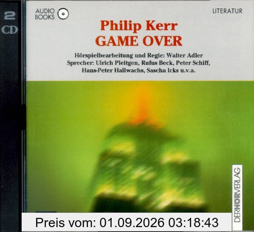 Game over. Audiobook. 2 CDs