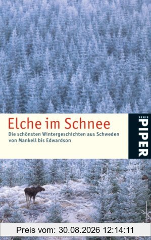 Elche im Schnee