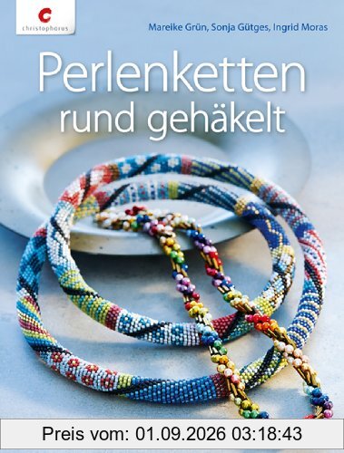 Perlenketten rund gehäkelt