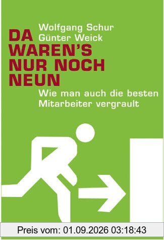 Da waren's nur noch neun. Wie man auch die besten Mitarbeiter vergrault