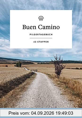 Buen camino · Pilgertagebuch für Jakobswege - 42 Etappen