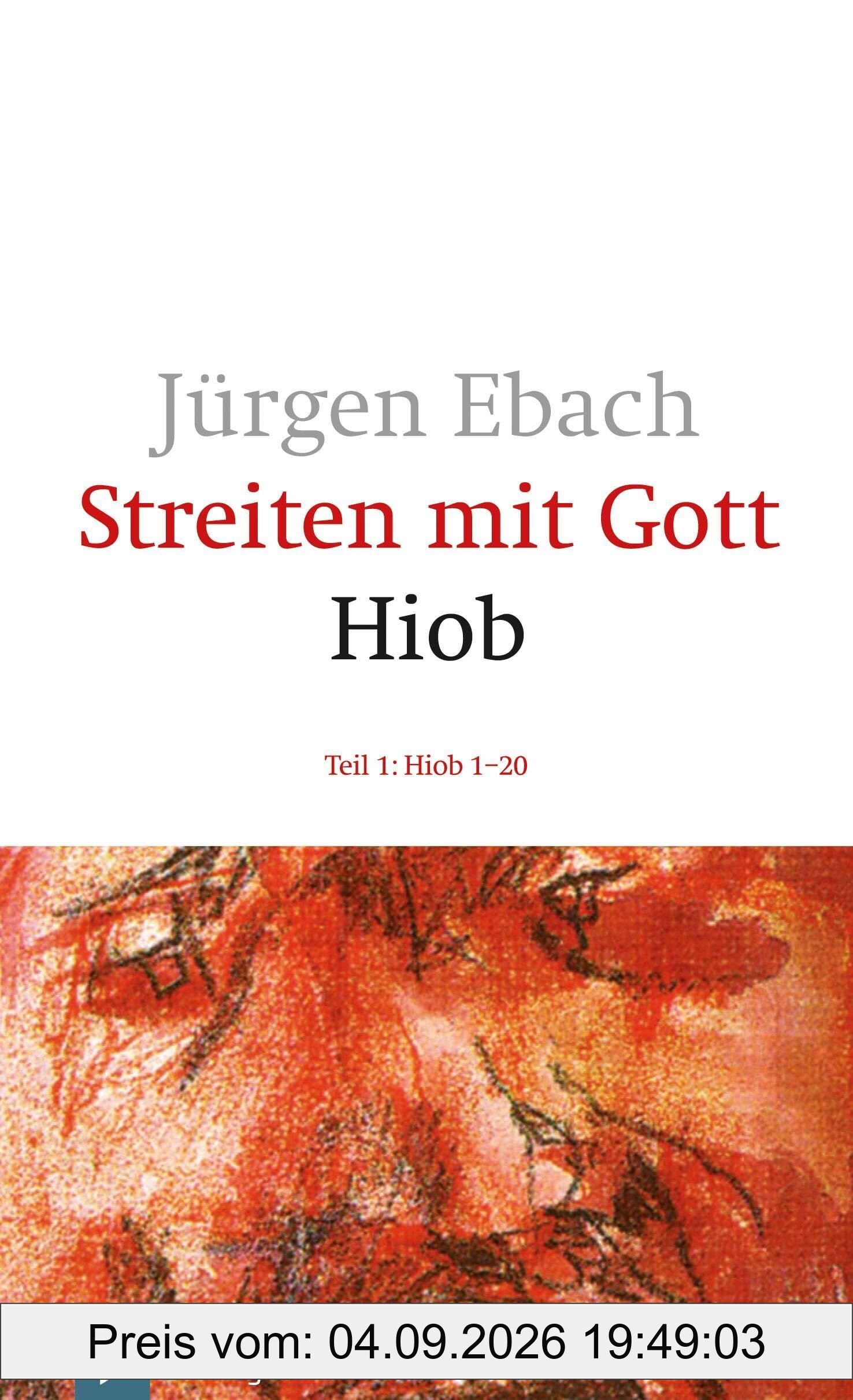 Streiten mit Gott / Hiob I