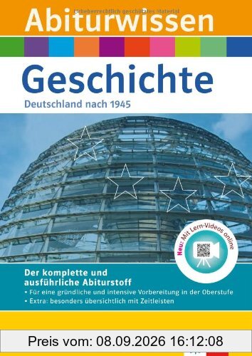 Abiturwissen Geschichte: Deutschland nach 1945. Mit Lern-Videos online