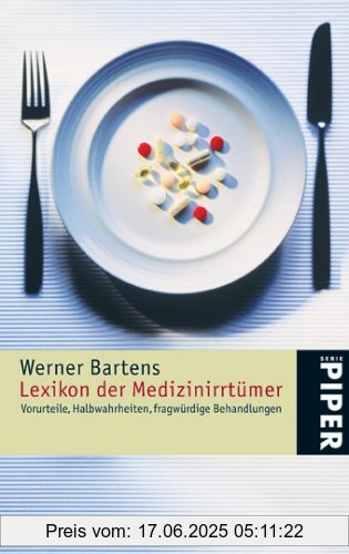 Binding : Taschenbuch, Edition : 4, Label : Piper Taschenbuch, Publisher : Piper Taschenbuch, medium : Taschenbuch, numberOfPages : 352, publicationDate : 2007-06-01, authors : Werner Bartens, languages : german, ISBN : 3492244769