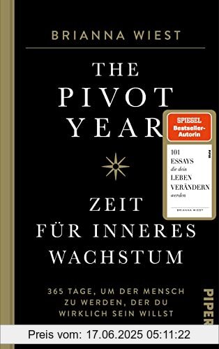 Binding : Gebundene Ausgabe, Edition : 1., Label : Piper, Publisher : Piper, medium : Gebundene Ausgabe, numberOfPages : 384, publicationDate : 2023-06-29, releaseDate : 2023-06-29, authors : Brianna Wiest, translators : Renate Graßtat, ISBN : 3492072496