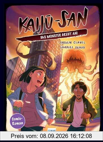 Kaiju-san - Das Monster greift an!: Ein spannender Mix aus Abenteuergeschichte und Graphic Novel für Kinder ab 10 Jahren