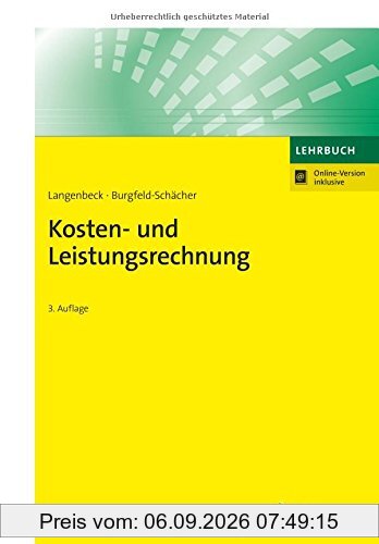 Kosten- und Leistungsrechnung (NWB Studium Betriebswirtschaft)