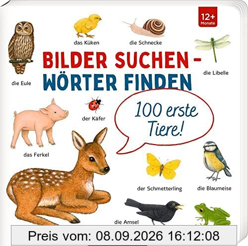 100 erste Tiere (Bilder suchen – Wörter finden)