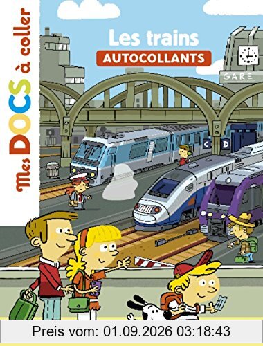 Les trains : autocollants
