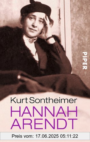 Binding : Taschenbuch, Edition : 4, Label : Piper Taschenbuch, Publisher : Piper Taschenbuch, medium : Taschenbuch, numberOfPages : 304, publicationDate : 2006-10-01, authors : Kurt Sontheimer, languages : german, ISBN : 3492248241