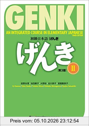 Genki: An Integrated Course in Elementary Japanese II Textbook [third Edition]: an Integrated Course in Elementary Japanse