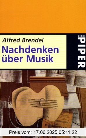 Binding : Taschenbuch, Label : Piper, Publisher : Piper, medium : Taschenbuch, numberOfPages : 231, publicationDate : 1982-01-01, authors : Alfred Brendel, languages : german, ISBN : 349228244X