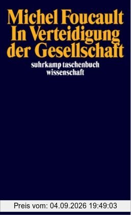 In Verteidigung der Gesellschaft: Vorlesung am Collège de France (1975-1976)