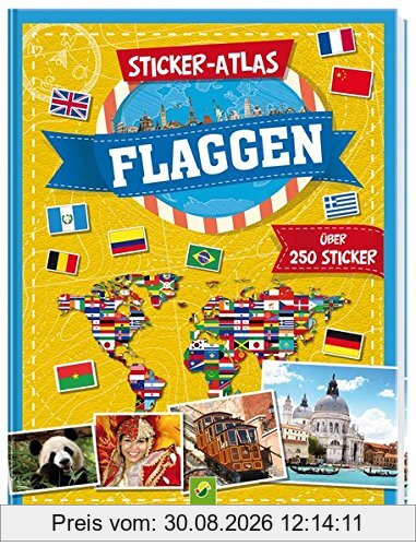 Sticker-Atlas Flaggen: Über 250 Sticker