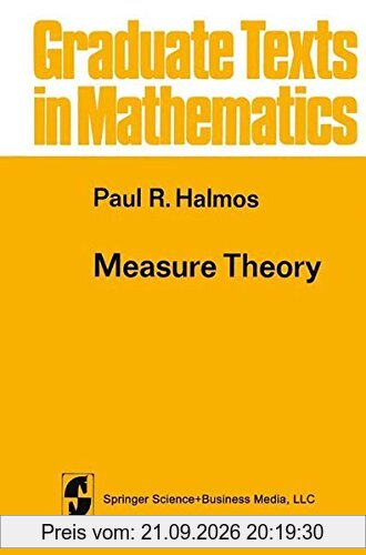 Measure Theory (Graduate Texts in Mathematics)