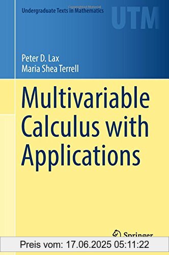 Binding : Gebundene Ausgabe, Edition : 1st ed. 2017, Label : Springer, Publisher : Springer, medium : Gebundene Ausgabe, numberOfPages : 483, publicationDate : 2018-03-27, authors : Lax, Peter D., Terrell, Maria Shea, ISBN : 3319740725