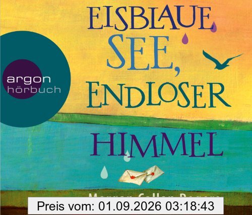 Eisblaue See, endloser Himmel