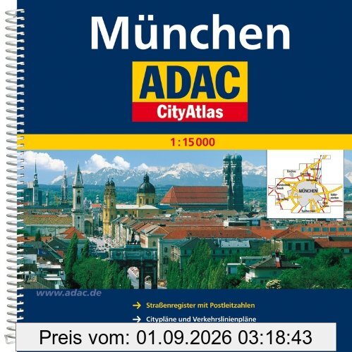 ADAC CityAtlas München 1:15 000