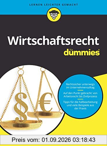 Wirtschaftsrecht für Dummies