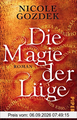 Die Magie der Lüge: Roman (Die Magie der Namen, Band 2)