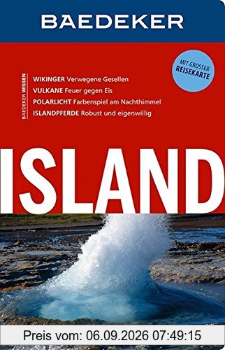 Baedeker Reiseführer Island: mit GROSSER REISEKARTE
