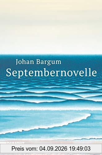 Septembernovelle: Roman