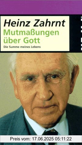 Binding : Taschenbuch, Edition : 3., Aufl., Label : Piper, Publisher : Piper, medium : Taschenbuch, numberOfPages : 264, publicationDate : 2000-01-01, authors : Heinz Zahrnt, languages : german, ISBN : 3492223273