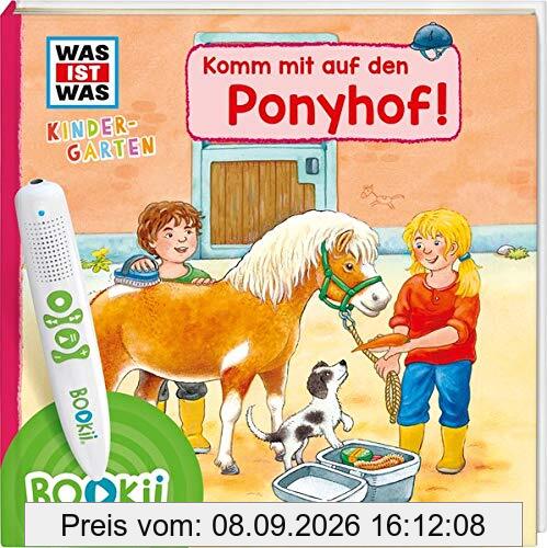 BOOKii® WAS IST WAS Kindergarten Komm mit auf den Ponyhof!