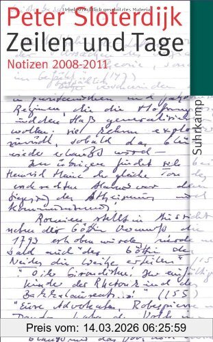 Peter Sloterdijk Zeilen Und Tage, Notizen 2008-2011 (suhrkamp Taschenbuch)