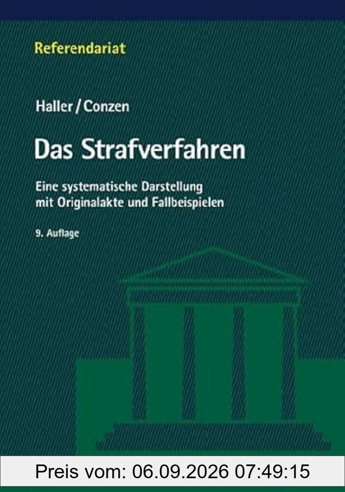 Das Strafverfahren