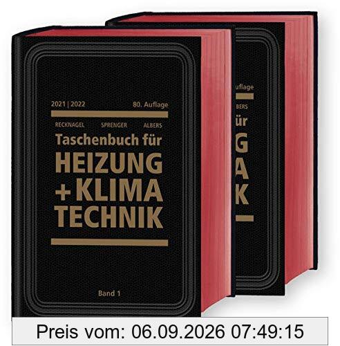 Recknagel - Taschenbuch für Heizung und Klimatechnik 80. Ausgabe 2019/2020 - Basisversion: einschließlich Trinkwasser- und Kältetechnik sowie Energiekonzepte