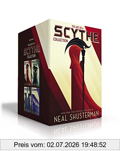 Neal Shusterman The Arc Of A Scythe Collection (Boxed Set), Scythe; Thunderhead; The Toll; Gleanings