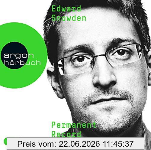 Edward Snowden Permanent Record, Meine Geschichte
