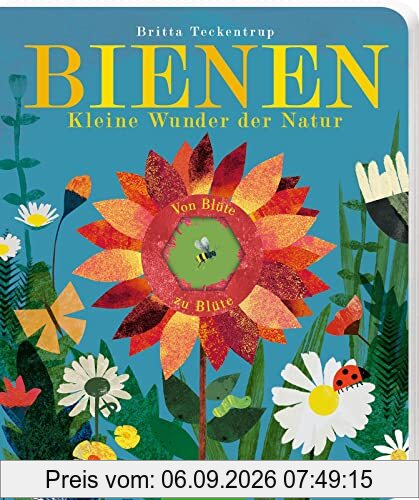 Bienen: Kleine Wunder der Natur | Gereimtes Natur-Bilderbuch, mit Gucklöchern, hochwertig ausgestattet, für Kinder ab 3 Jahren