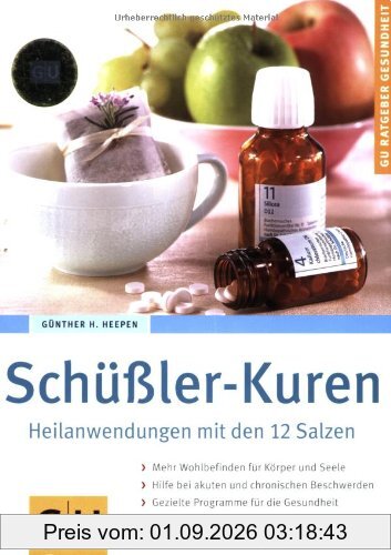 Schüßler-Kuren. Heilanwendungen mit den 12 Salzen
